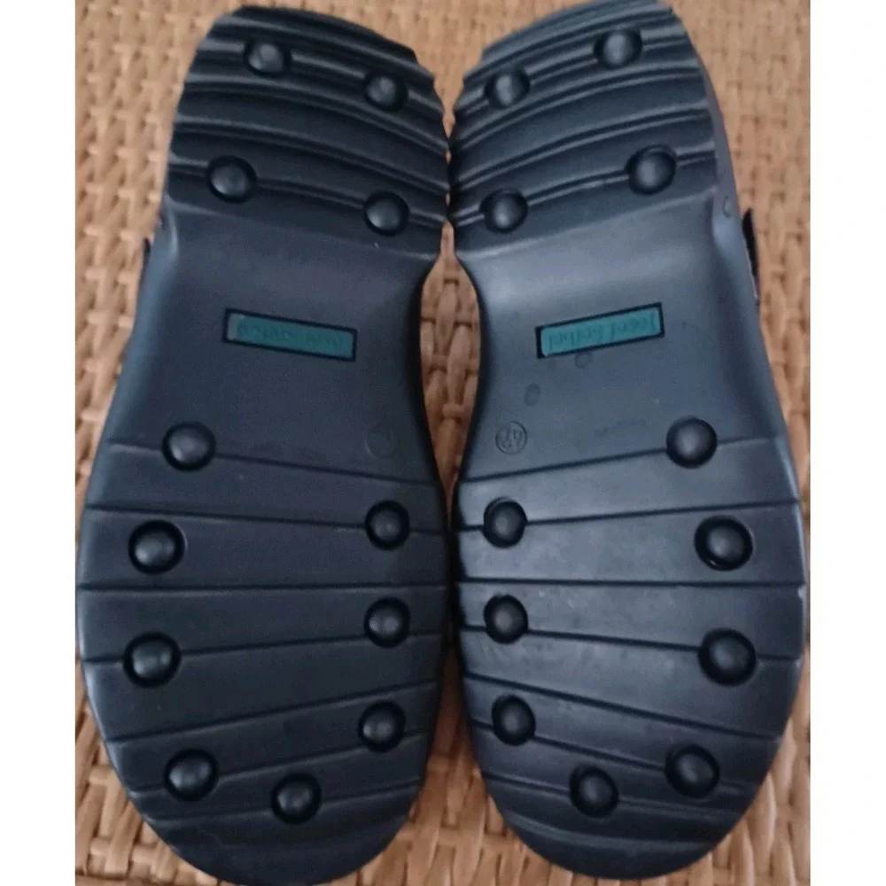 Josef Seibel Mens Leather Fisherman Sandals Dark Brown Closed Toe‎ EU 42 US 9